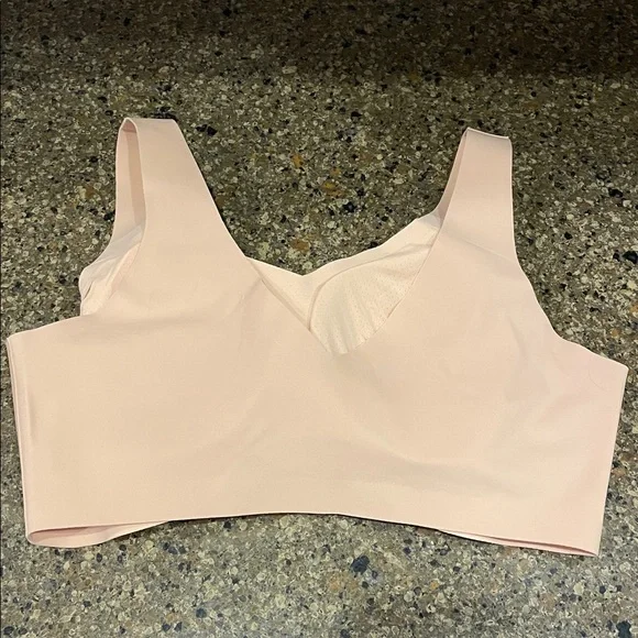 HONEYLOVE Softform V-Neck Bra Sand Nude Color Size XL - Picture 9 of 12